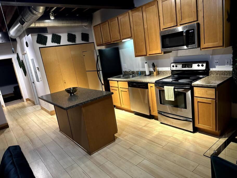 Serene Living Downtown Stl Loft Saint Louis Exterior foto